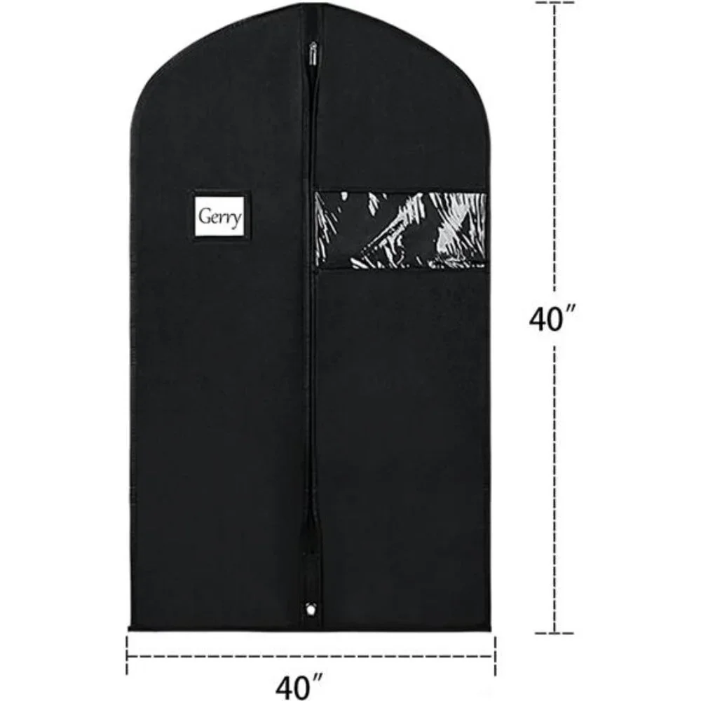 New 16 Pack Suit Bags Garment Bag for Men Storage 40-inch Clothes Cover